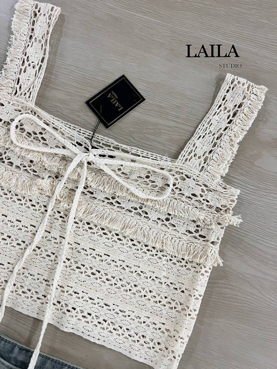 SET เสื้อ+กางเกง งานผ้าถักฉลุ ทรงครอป น่ารัก งานถักลูกไม้ฉลุโทรนสีครีมใส่แมชง่าย มาในลุคน่ารักๆเลยค่า มาพร้อมกางเกงยีนส์ขายาวทรงสวยดีมาก ทรงปล่อยสีฟอกยีนส์สวยๆ น่ารักลงตัวค่าสุดๆ #byLaila #ชุดเซ็ท #กางเกงขายาว #งานทะเล #งานซัมเมอร์ #เสื้อถัก #กางเกงยีนส์