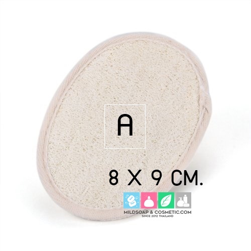 แผ่นใยบวบ ขัดนวดตัว size A