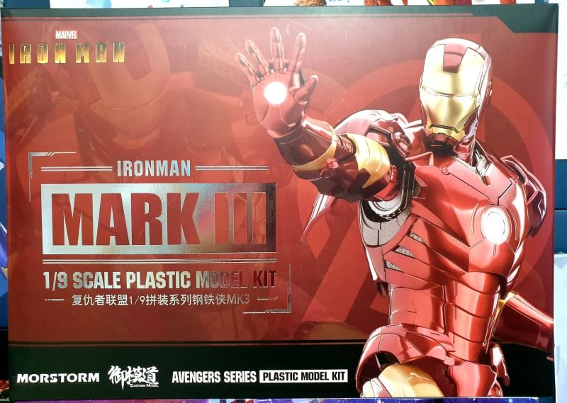 1/9 ironman Mark III scale plastic model kit Morstorm