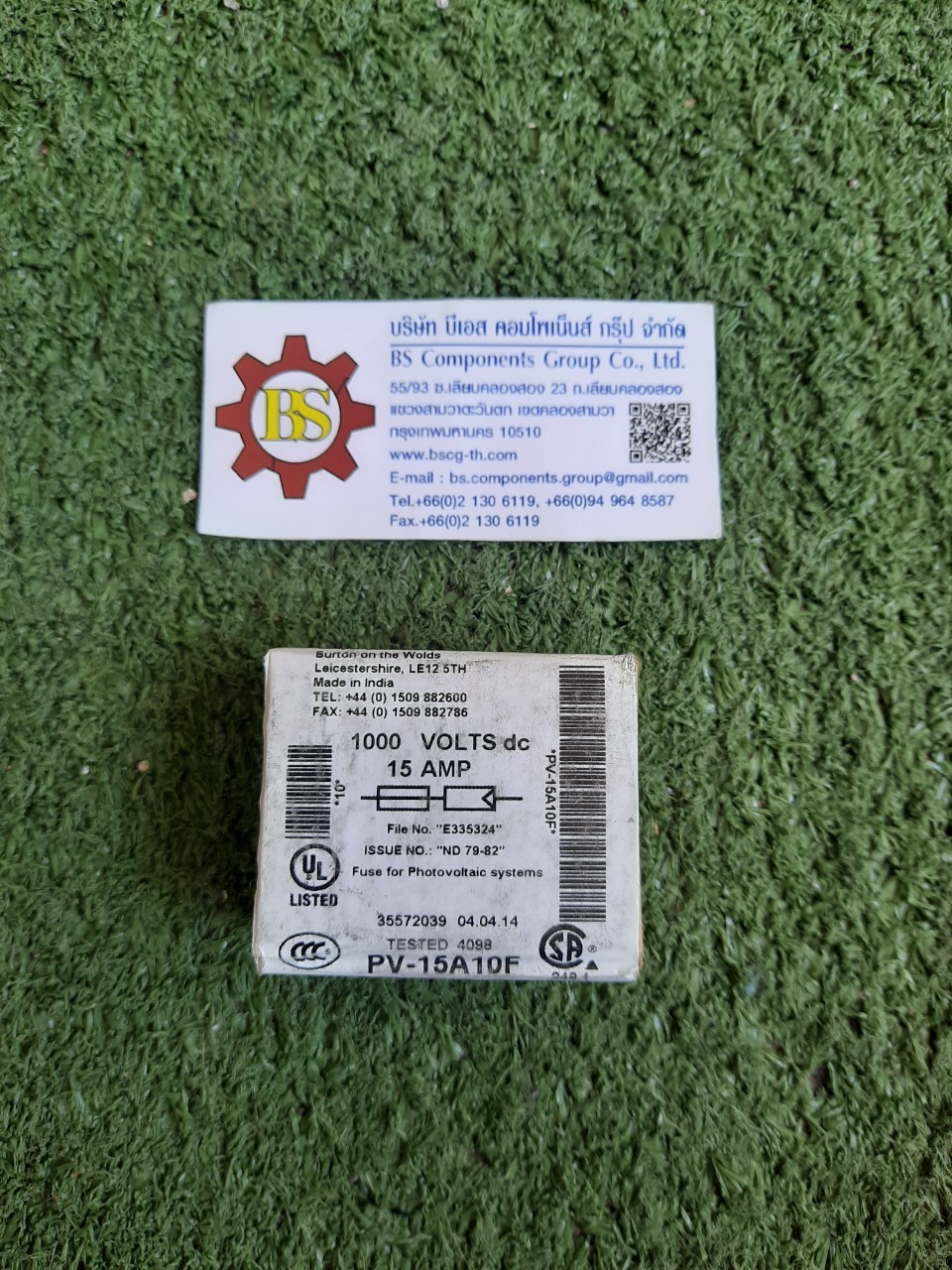 EATON BUSSMANN : FUSE Bussmann PV-15A10F 15A 1000VDC 10x38mm