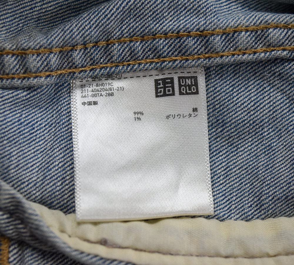 UNIQLO®แท้ อก 34 เสื้อแจ็คเก็ตยีนส์ผู้หญิง ยูนิโคล่ สียีนส์ เสื้อแขนยาว เนื้อผ้าดี