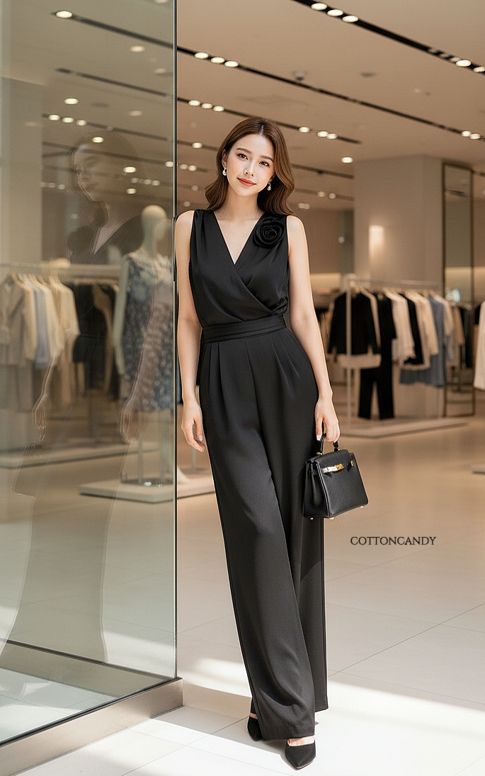 กางเกงขายาวดีเทลตีเกร็ดเอวงานสวยดูแพงมากๆ โทนสีวยละมุนสุดๆ บอกเลยสวยจึ้งมากกกก