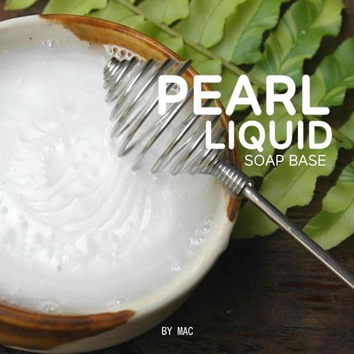 Liquid Soap Base / Pearl Fatty acid Soap Mixture /เบสสบู่เหลวประกายมุก 1000 กรัม มีส่วนผสมของ SLS
