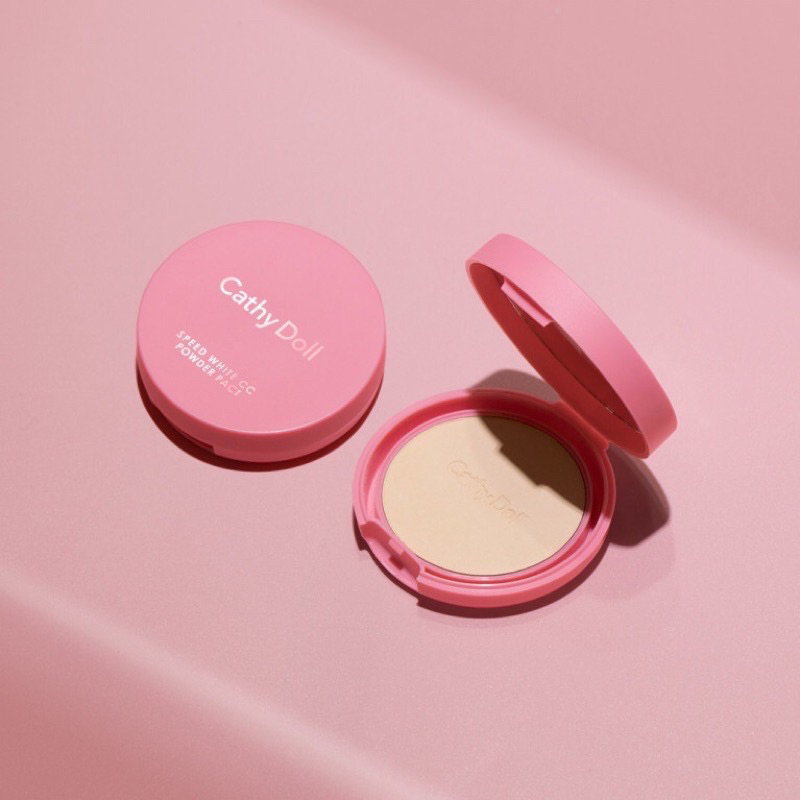 CATHY DOLL CC POWDER PACT SPF40 PA+++ ขนาด 4.5G #23 Natural Beige แป้งซีซี แป้งพัฟ เคที่ดอลล์