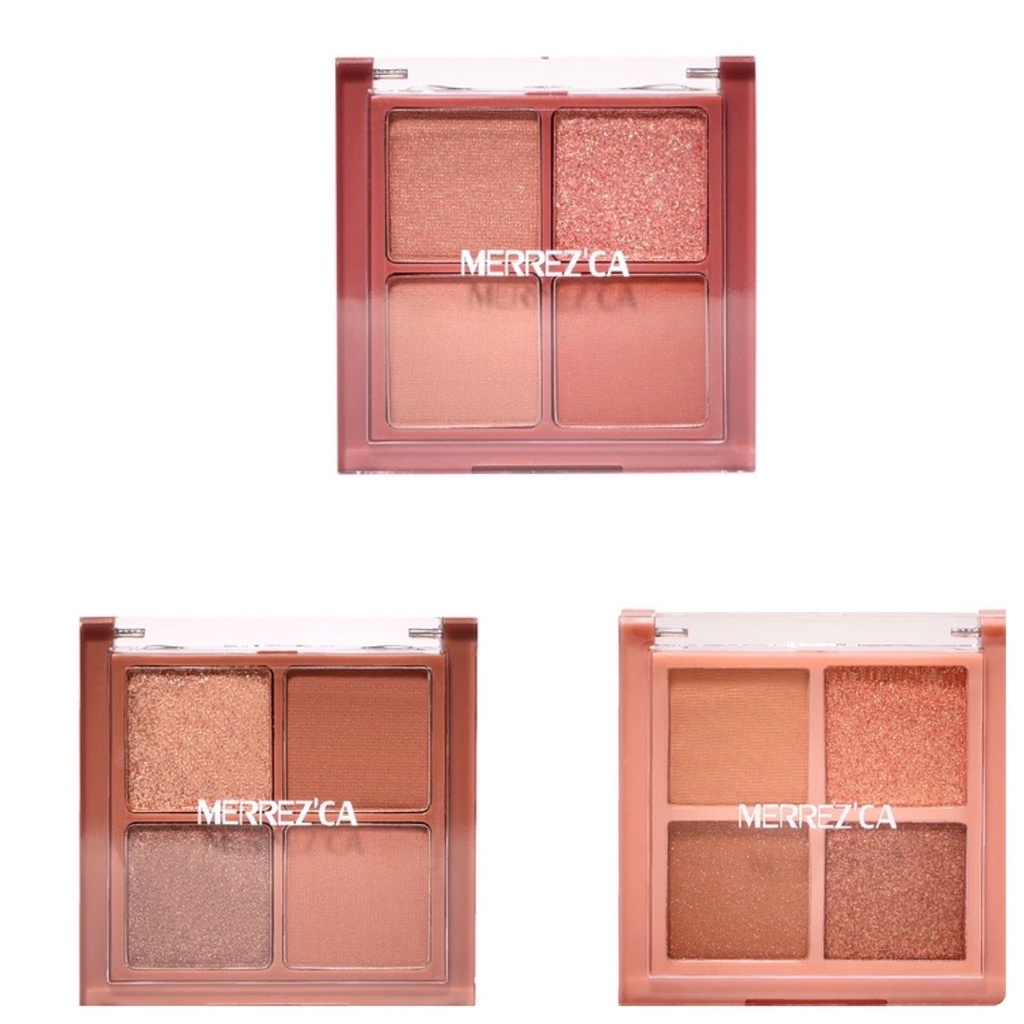 (1ชิ้น) Merrezca Eye Color Palette 1.8 g. อายแชโดว์ เมอร์เรซกา อาย คัลเลอร์ พาเลต
