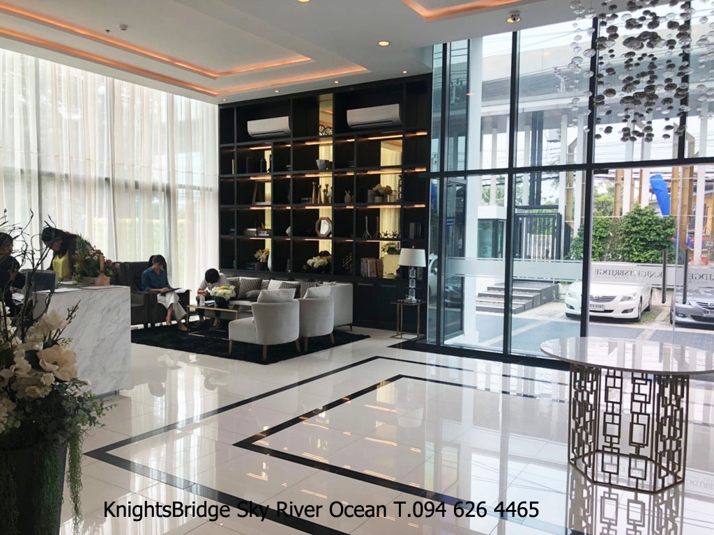 ขายด่วน! KnightsBridge Sky River Ocean คอนโดวิวปากแม่น้ำเจ้าพระยา จ.สมุทรปราการ ห้อง 26.3 ตร.ม
