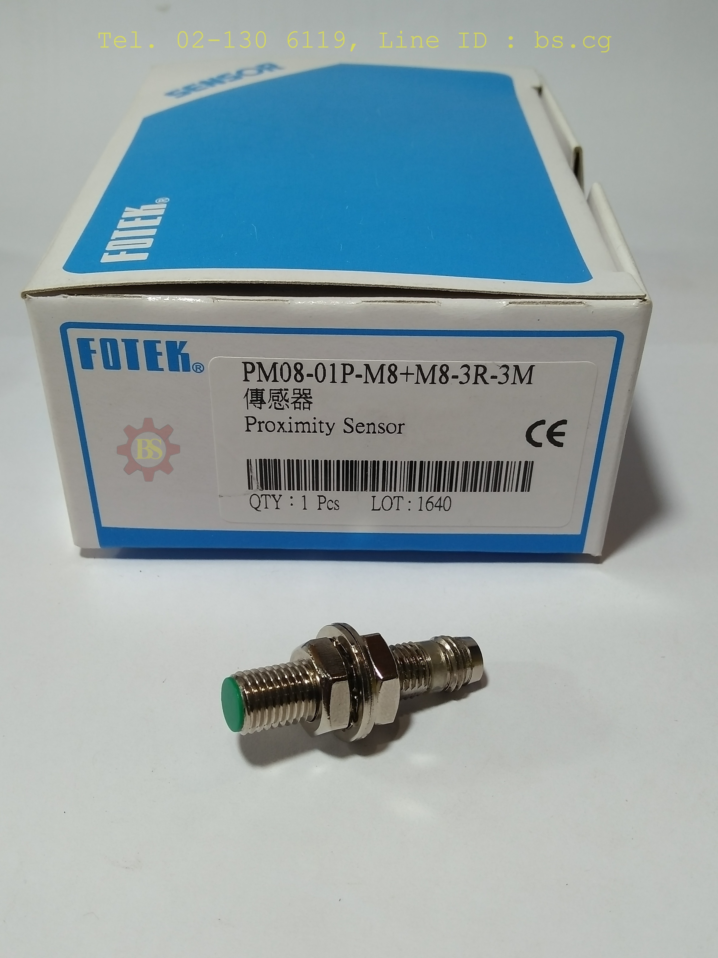 FOTEK: Proximity Sensor PM08-01P-M8+M8-3R-3M
