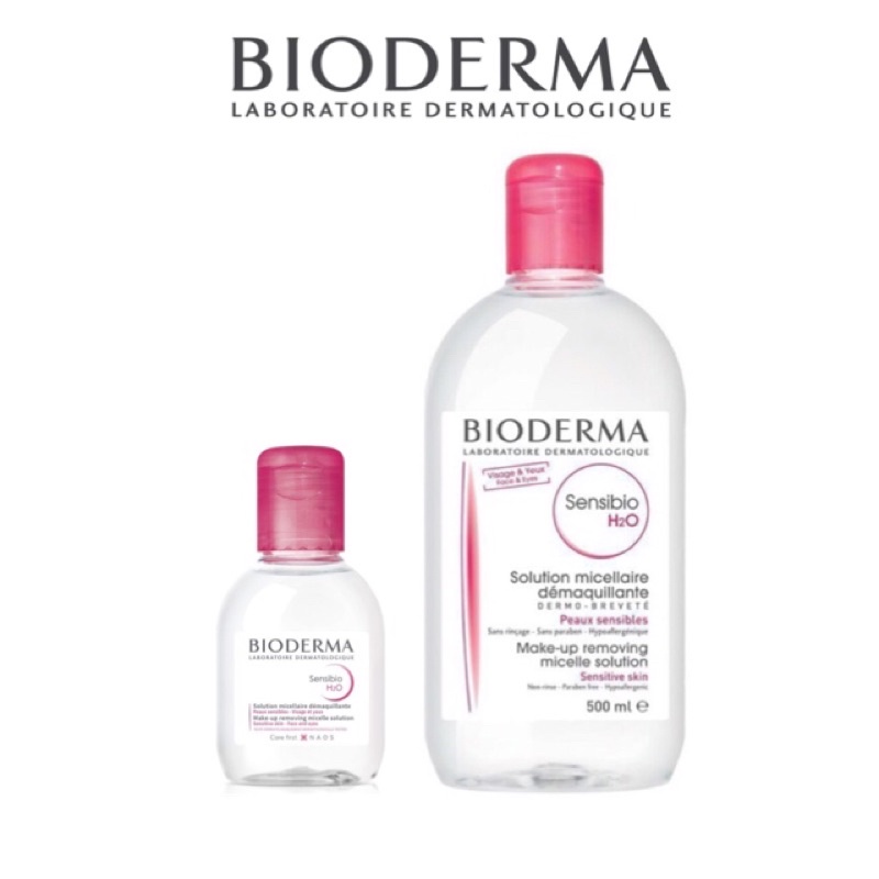 Bioderma Sensibio H2O Make-up Removing Micella Solution 100ml / 500 ml
