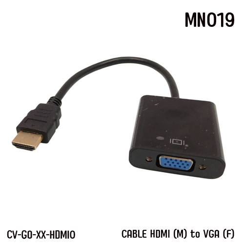 MN019 CABLE VGA (F)TO HDMI (M) CV-GO-XX-HDMI0