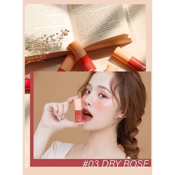 MEILINDA Soft Matte Bluring Lip 3.5g #MC2063 ลิปซอฟแมทเนื้อนุ่มลื่น