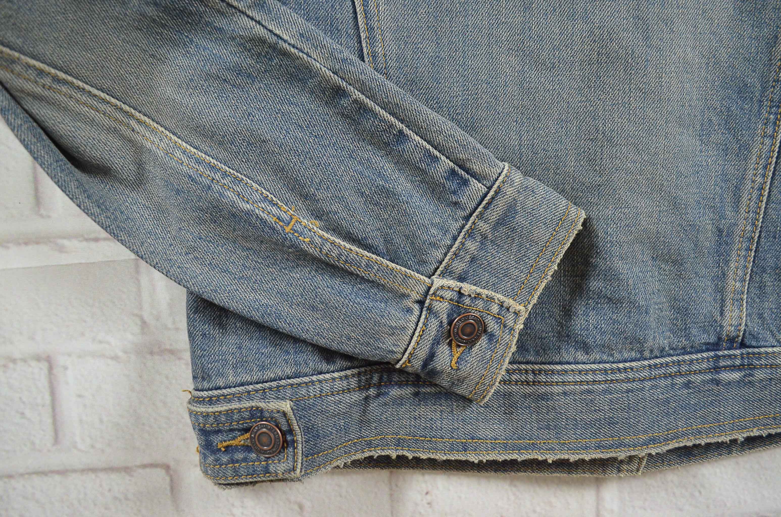 เสื้อเด็ก JEANS อกจริง31' (140) เสื้อแจ็คเก็ตยีนส์เด็กชายหญิง ผ้านุ่มใส่สบายใส่คลุมกันแดด