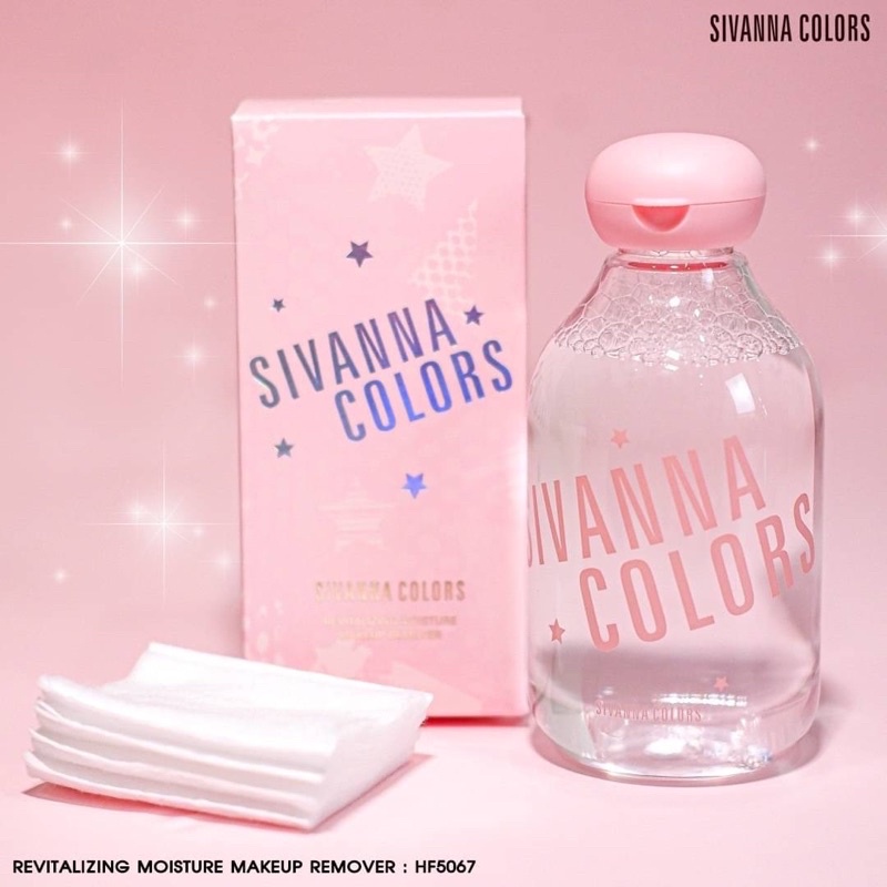Sivanna Revitalizing Moisture Makeup Remover HF5067 ซีเวนน่า คัลเลอร์ส รีไวทะไลซ์ซิ่ง มอยซ์เจอร์ เมคอัพ รีมูฟเวอร์