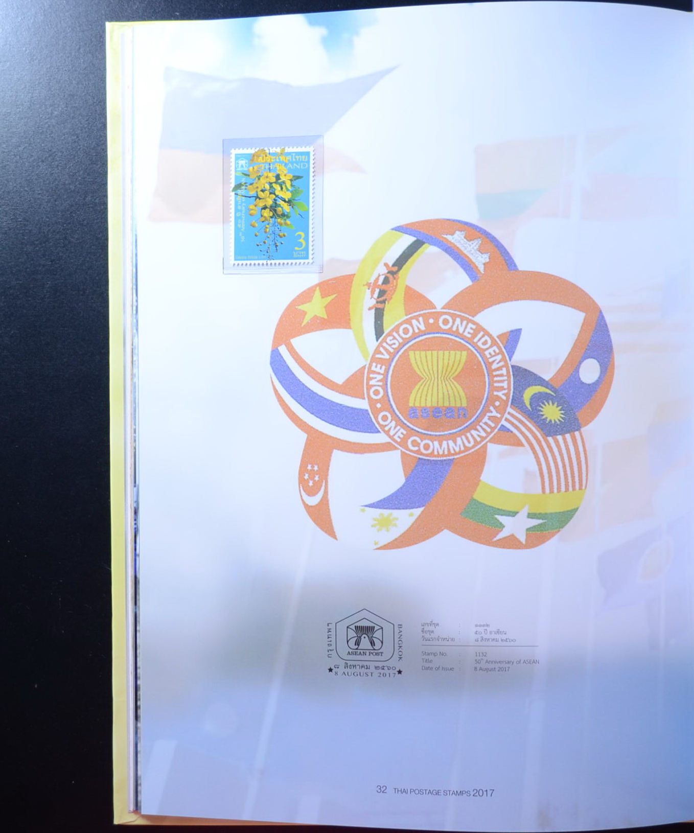 สมุดตราไปรษณียากรไทยประจำปี 2560