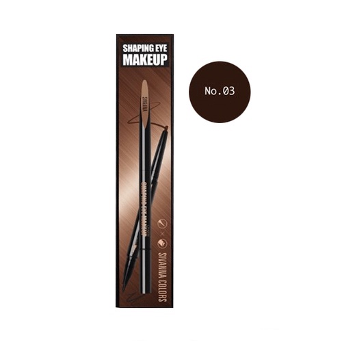 Sivanna Color Shaping Eye Makeup HF207 ซิวานน่า ดินสอเขียนคิ้ว + อายไลเนอร์