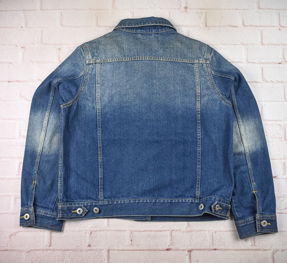 GUแท้ รอบอก 40 เสื้อแจ็คเก็ตยีนส์ ผู้หญิง จียู สียีนส์ เสื้อแขนยาว เนื้อผ้าดี