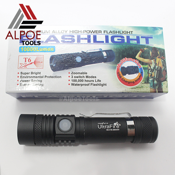 ไฟฉายแรงสูง หลอด T6 รุ่น XB-518