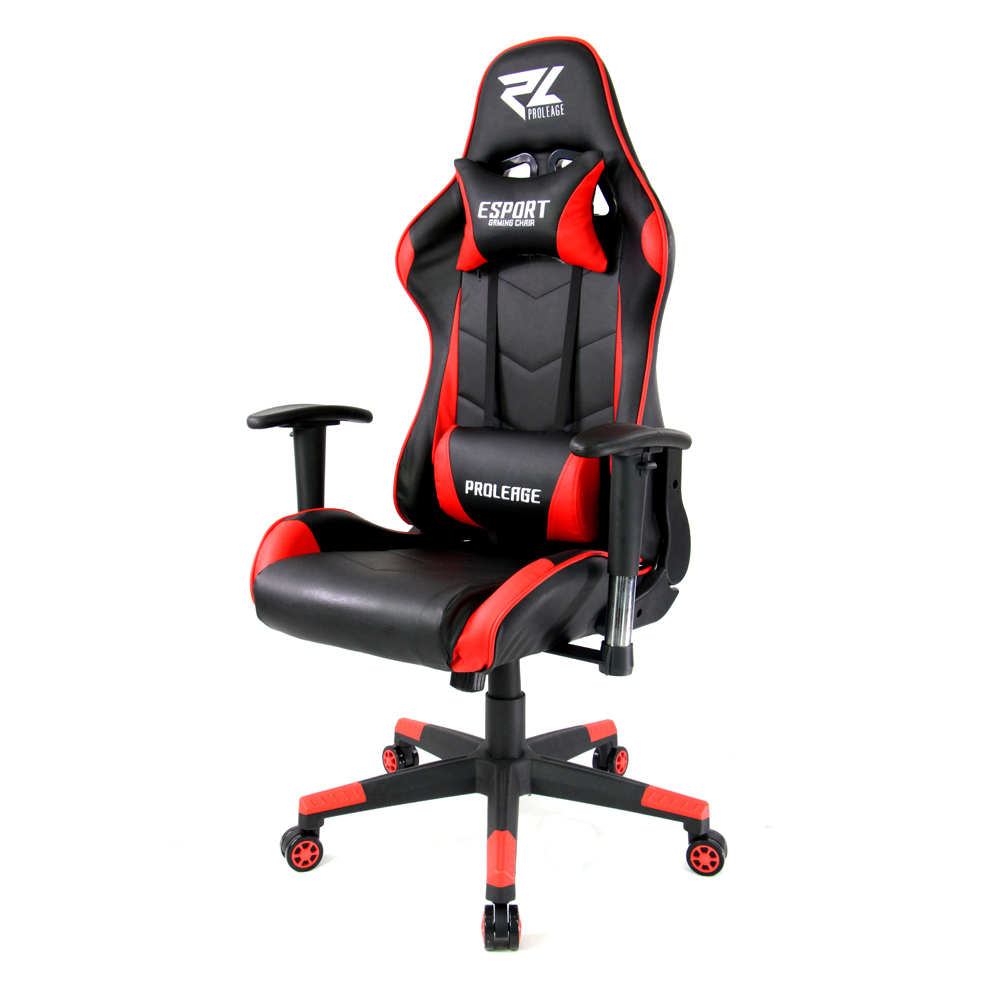 เก้าอี้ เกมมิ่งProleage ERGONOMIC GAMING CHAIR รุ่น PL-101 สีแดง SKU-00541