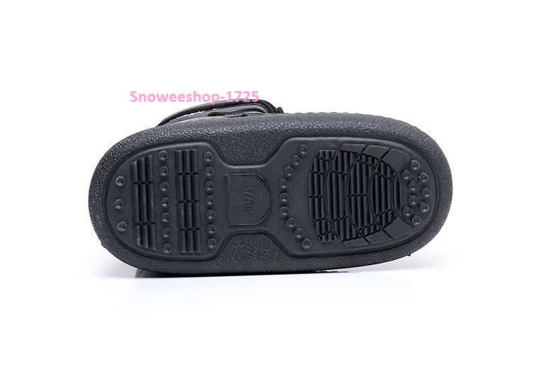 รองเท้าสกีแบบคนดัง Snow Boot บูทกันหนาวใส่เล่นสกี หิมะ แบบพื้นหนาอินเทรนด์ บูทสูงกลางน่องรองเท้าบูทสำหรับผู้หญิง ซับในหนากันหนาวติดลบ 40 กันน้ำ กันลื่น มี 3 สี 6 ลายให้เลือก ไซ 35 ถึง 42