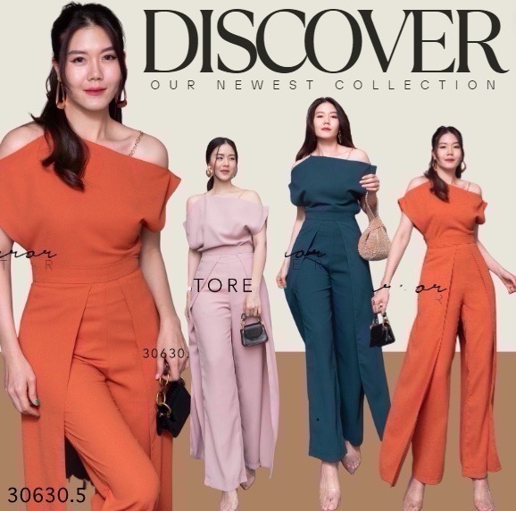 MiRRoRSiSTER’s SET oF WaCHaCha•• ชุดเซ็ทเสื้อกางเกง ทรงสวยเป๊ะปัง ด้วยดีเทลช่วงบน เป็นสายเดี่ยวโซ่ทอง แต่งปาดไหล่สโลปเก๋ไม่ซ้ำใคร ช่วงกางเกงทรงกระบอกแต่งตีเกร็ดตรงหน้าขา แต่งเลเยอร์2ข้าง เวลาเดินพริ้วมีmovementของเนื้อผ้า สวยดีงามเนื้อผ้าดีมาก ใส่เข้าSET