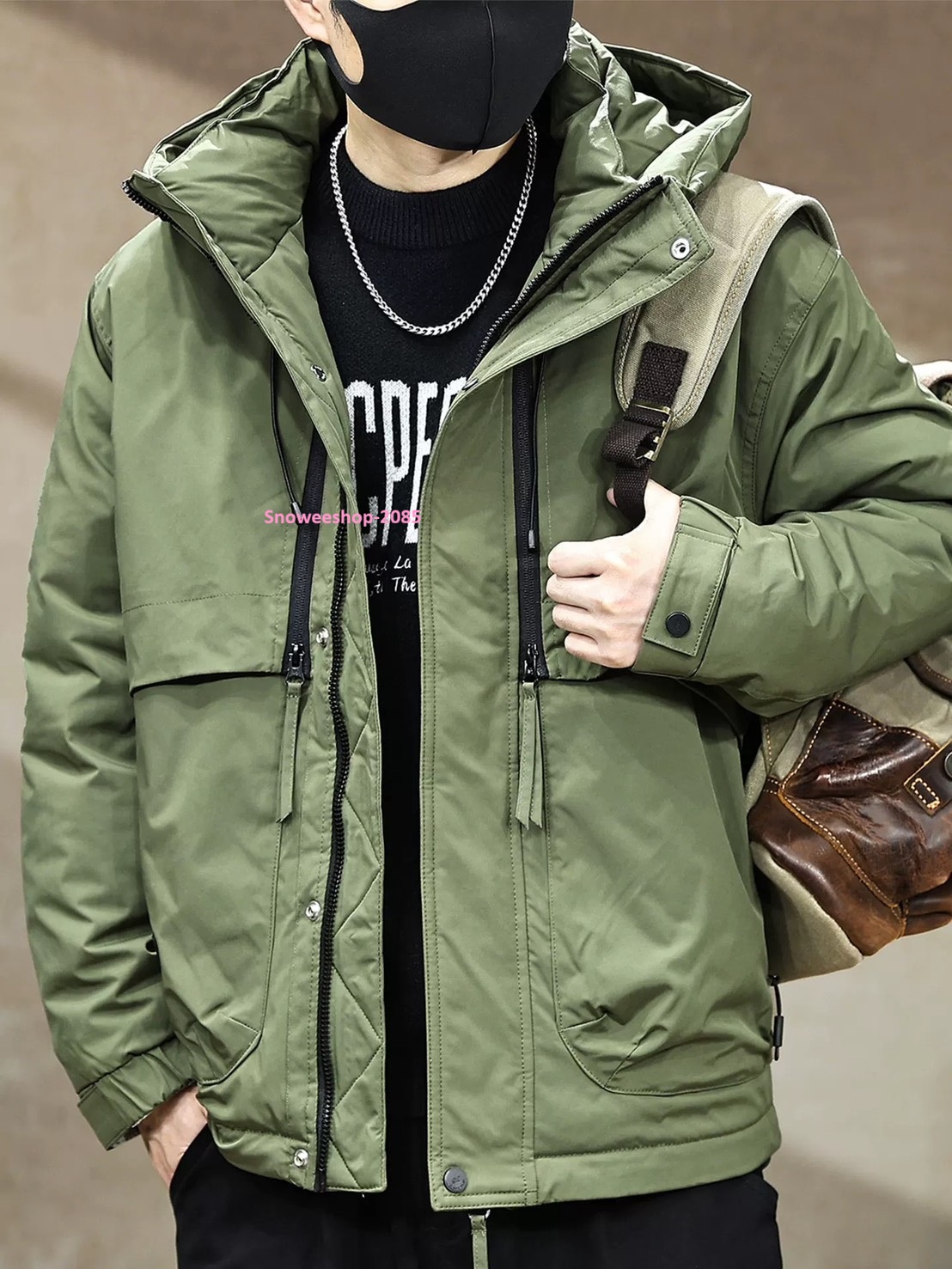 หนาวแค่ไหนก็ไม่หวั่น เสื้อโค้ทกันหนาวไซส์ใหญ่พิเศษ 5XL–12XL หนา อุ่น กันลม กันหิมะ กันน้ำได้ครบจบ ฮู้ดปรับได้ ใส่สบาย เที่ยวเมืองนอกได้ทุกประเทศ ใส่แล้วดูเท่ ไม่อ้วนเทอะทะแน่นอน