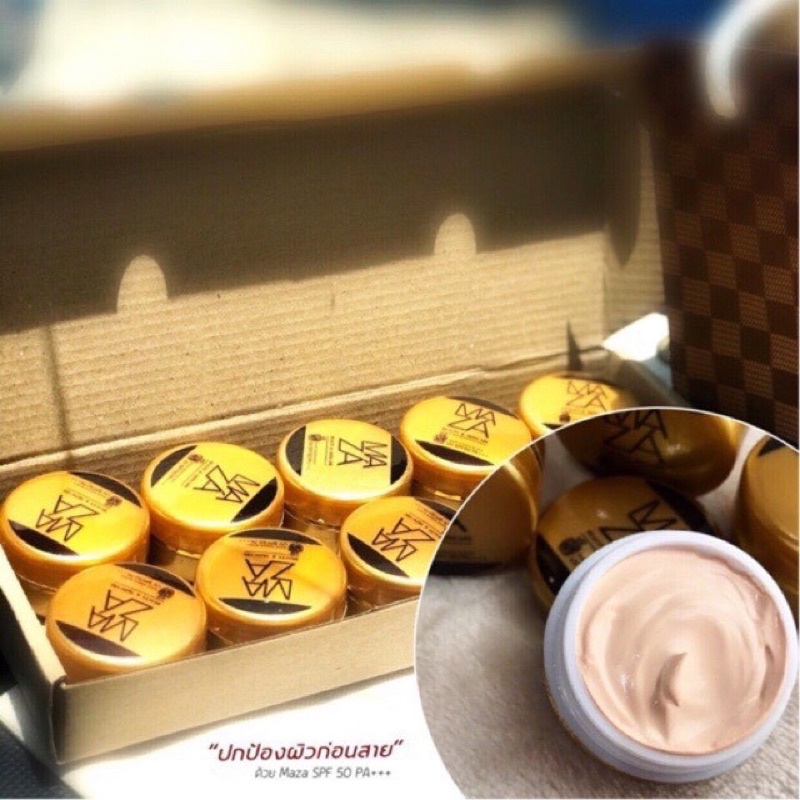 ครีมกันแดด มาซ่า UV MAZA Sunscreen SPF 50 PA++ 5 กรัม