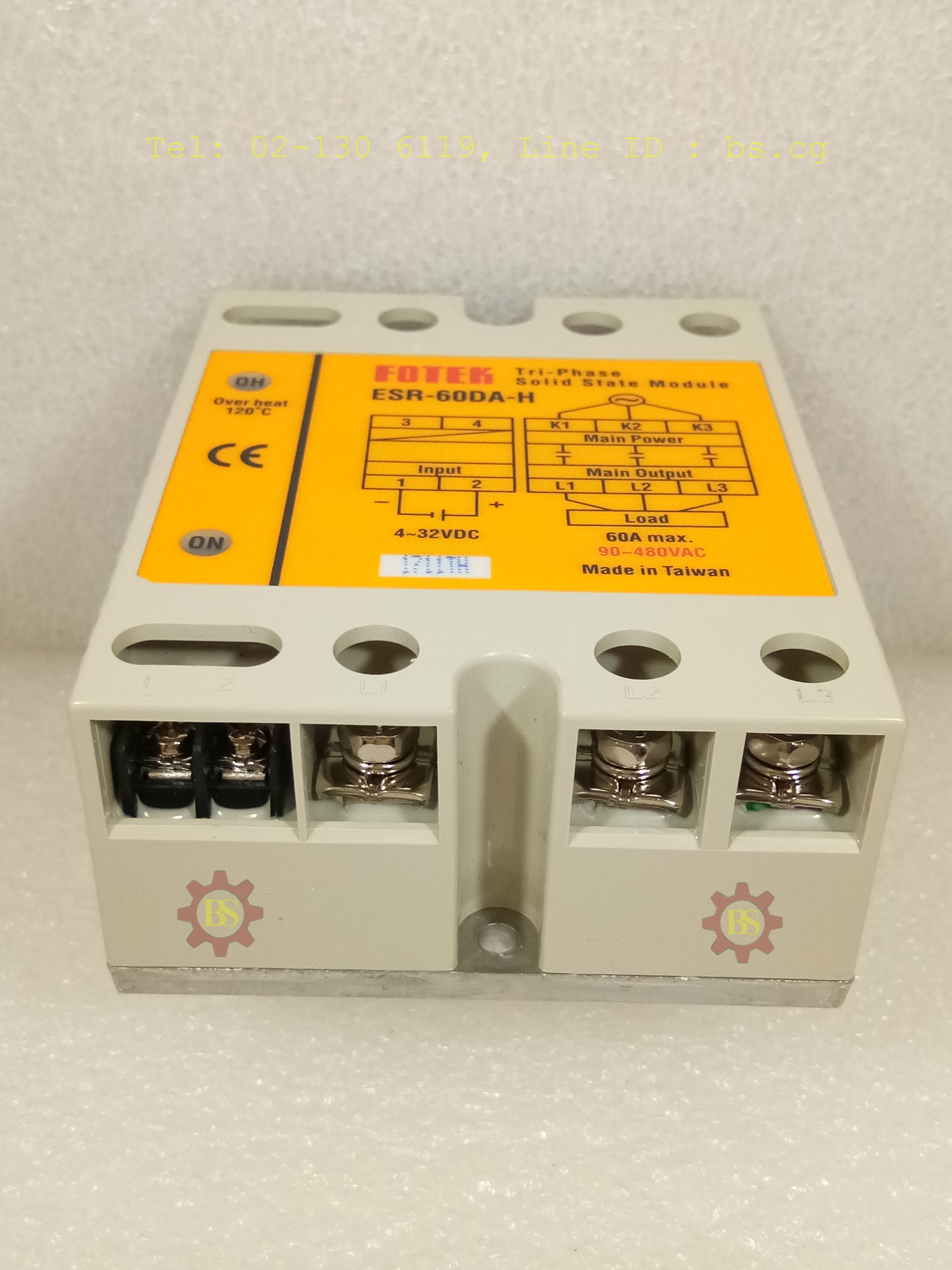 FOTEK : Solid State Module Tri-Phase ESR-60DA-H