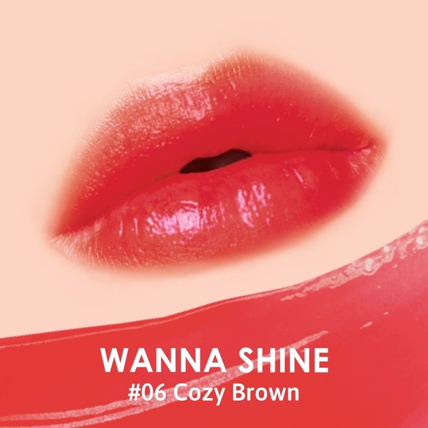 Cathy Doll Wanna Shine Lipstick 3g เคที่ดอลล์ วันนาไชน์ลิปสติก ลิปสติกเนื้อวาว 3 กรัม