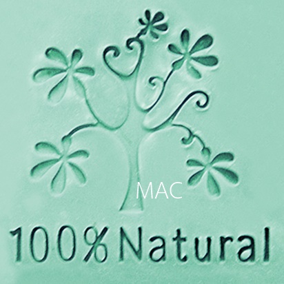 100 % LEELAWANDEE SOAP STAMP 4.2 X 4.2 CM.