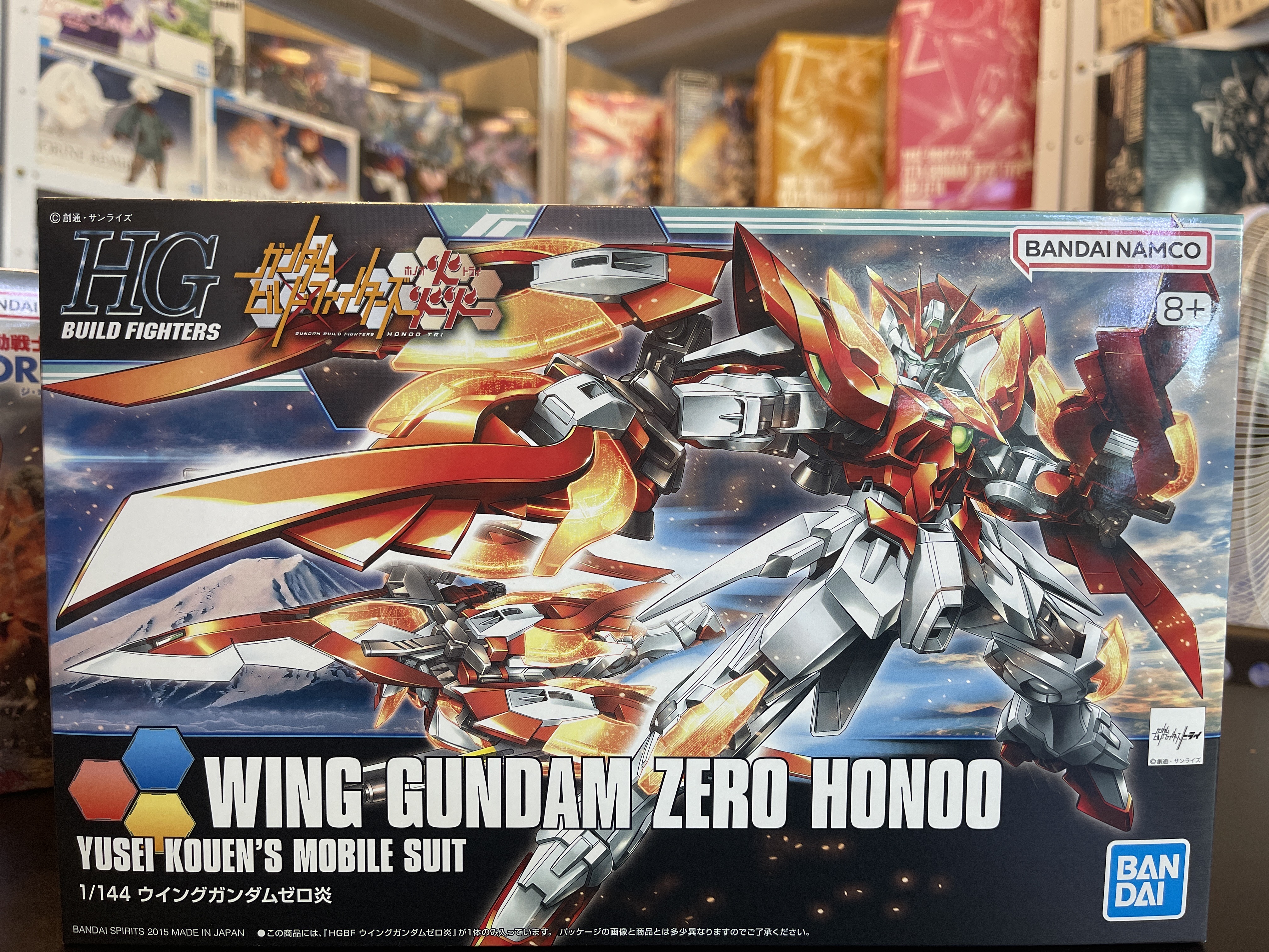 Bandai HGBF 1144 Wing Gundam Zero Honoo Model Kit Gundam Build Fighters