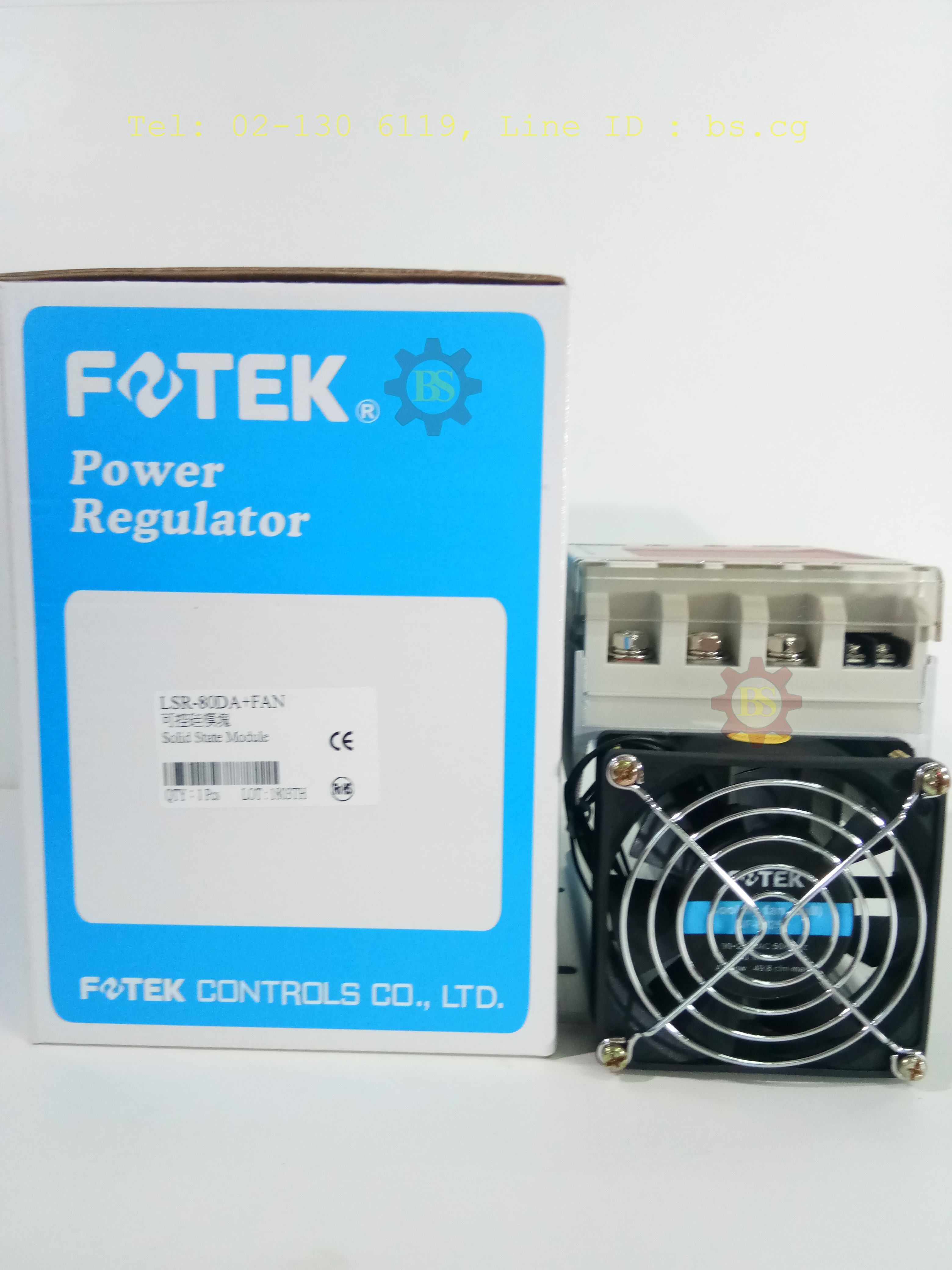 FOTEK : Solid State Module Power Reguiator LSR-80DA+FAN