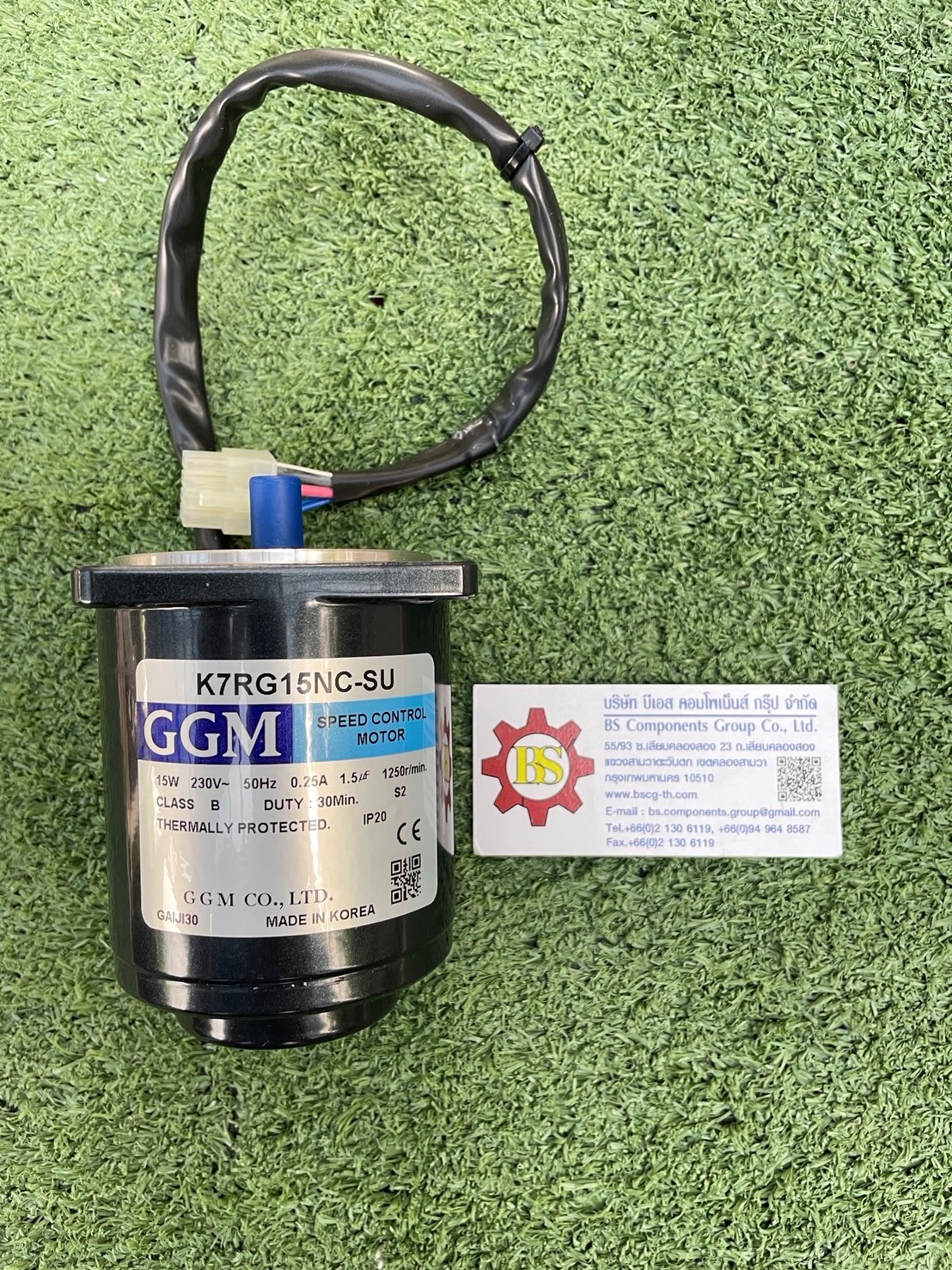 GGM : INDUCTION MOTOR MODEL : K7RG15NC-SU