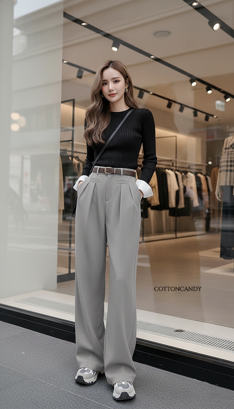 Tag#cottoncandy กางเกงfreesize รุ่นล่าสุดของทางรุ่น รุ่นนี้การันตีเนื้อผ้าเลยคร่าา ผ้าเนื้อดีมากๆ มีน้ำหนักทิ้งตัวสวยใส่สบายสุดๆ ดีเทลเก็ๆมา+เข็มขัดร