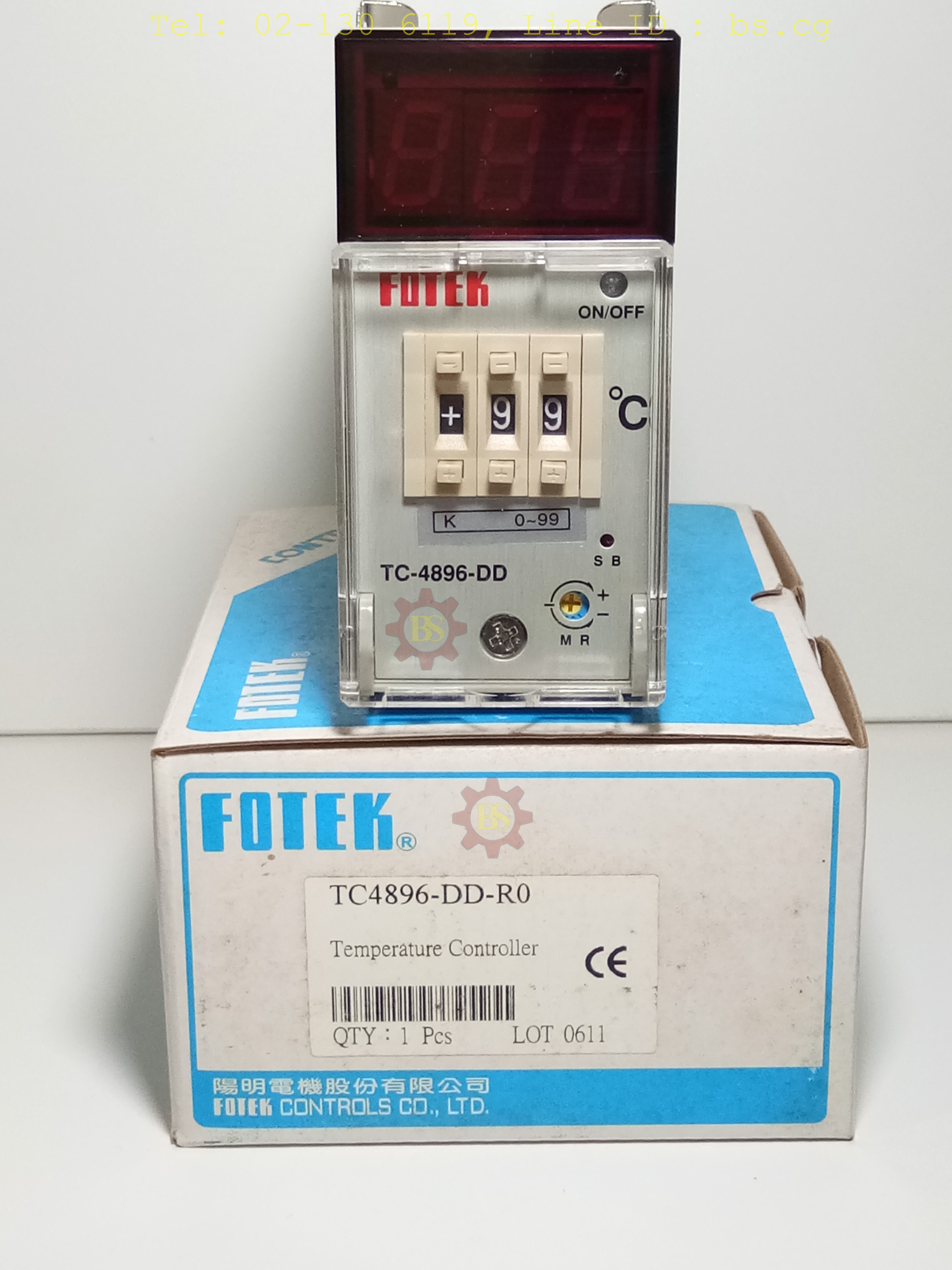 FOTEK : Temperature Controller TC4896-DD-R0