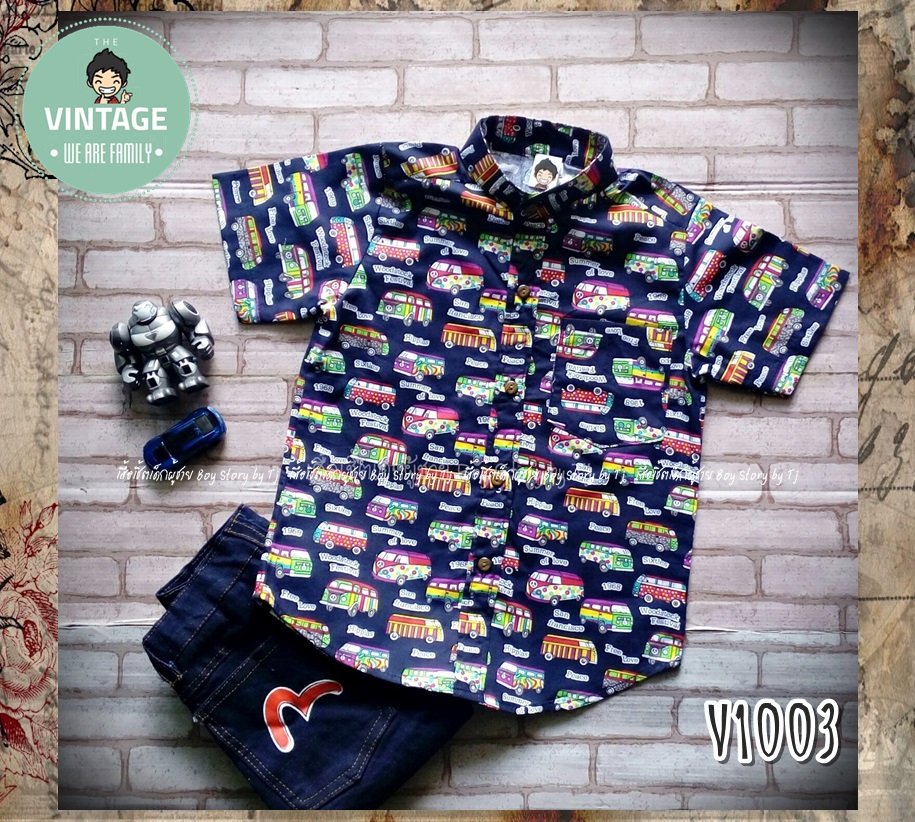 V1003 ลาย VAN ไซส์เด็กและผู้ใหญ่