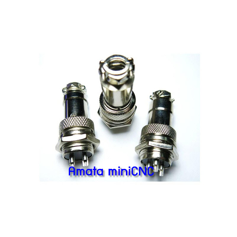 GX16 - Metal Connector (Male/Femal)