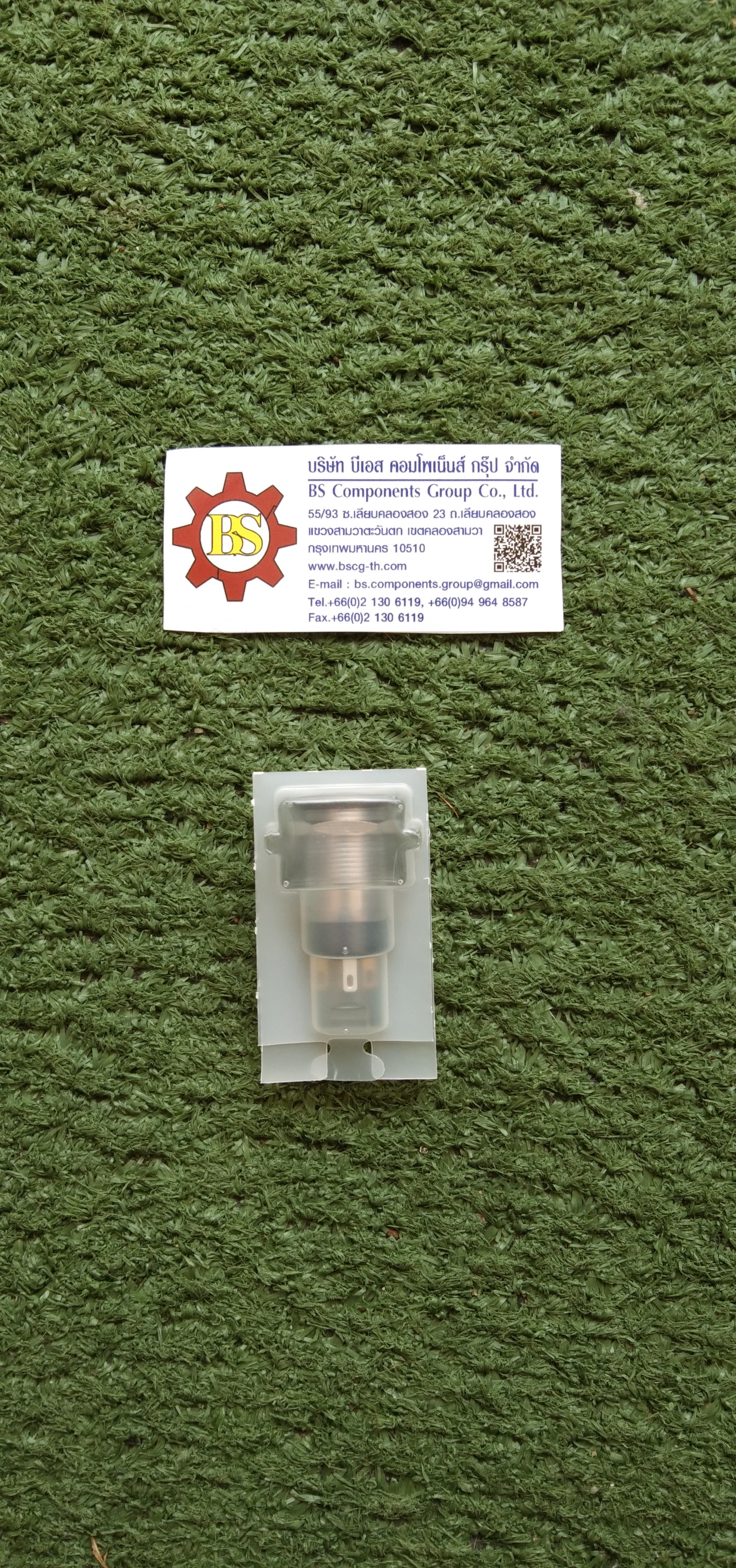 TEND : ILL.PB. 19mm. TT19-ML7G1 สีเขียว 24V