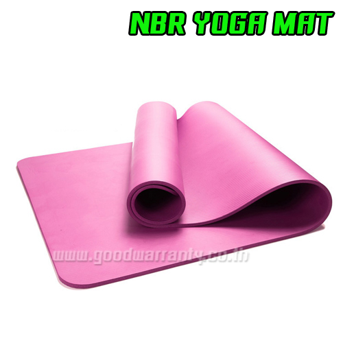 เสื่อโยคะ NBR หนา 10 มิล NBR YOGAMAT 10MM. *ส่งฟรี* SKU-00429
