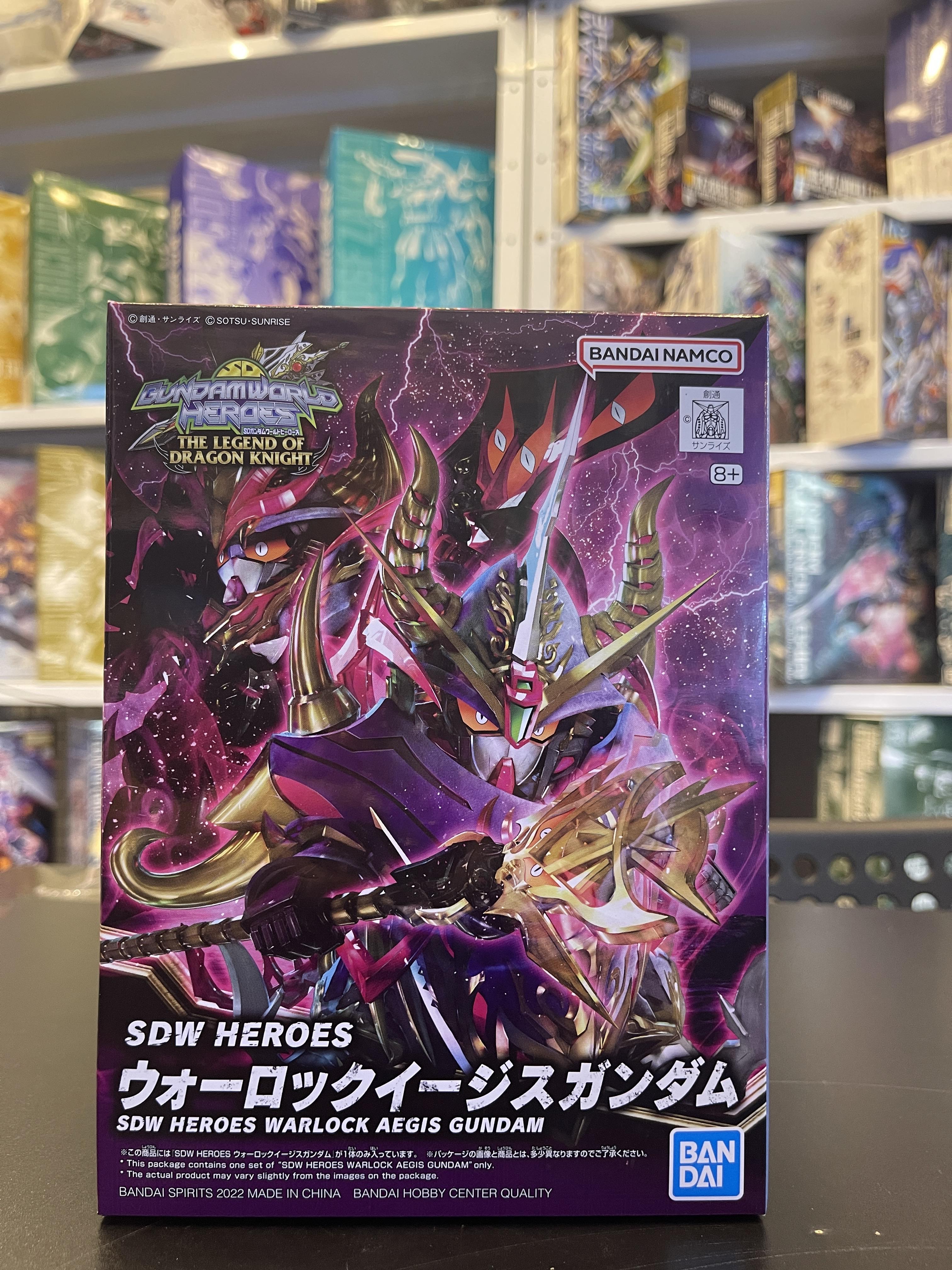 SDW Heroes Warlock Aegis Gundam Bandai