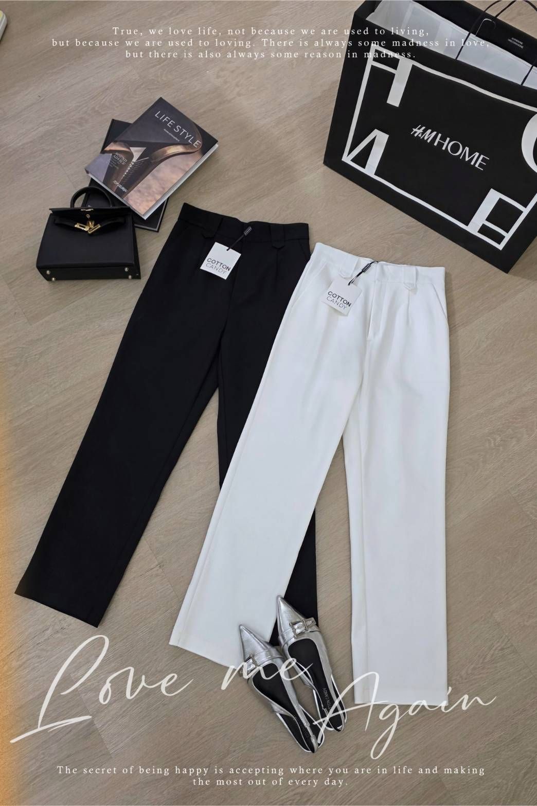 กางเกงทรงบอยเล็ก แพทเทิลสวยปัง ผ้าคอตตอนสเป็นเด็กซ์ ใส่สบาย พลางหุ่นดูเพรียว ขา7ส่วนใส่แล้วดูขายาวขึ้นเลยคร่าาา