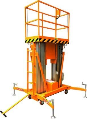 รถลากไฟฟ้า รถโฟล์คลิฟท์ Aluminum Work Platform