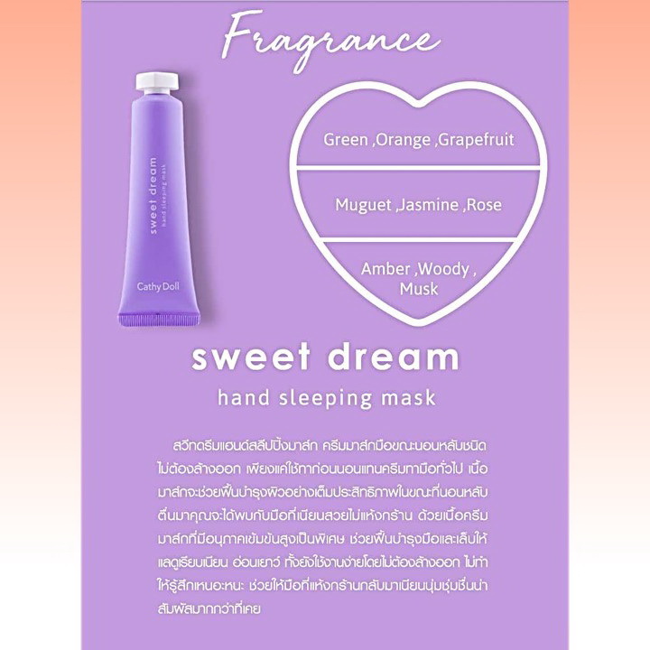 Cathy Doll Happy Hand Care Set ครีมเอสเซนต์บำรุงมือและเล็บ เคที่ดอลล์