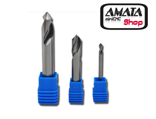 Chamfer Cutting Edge 6.0 mm. 2 ฟัน สำหรับอลูมิเนียม Carbide Coating Tungsten HRC55