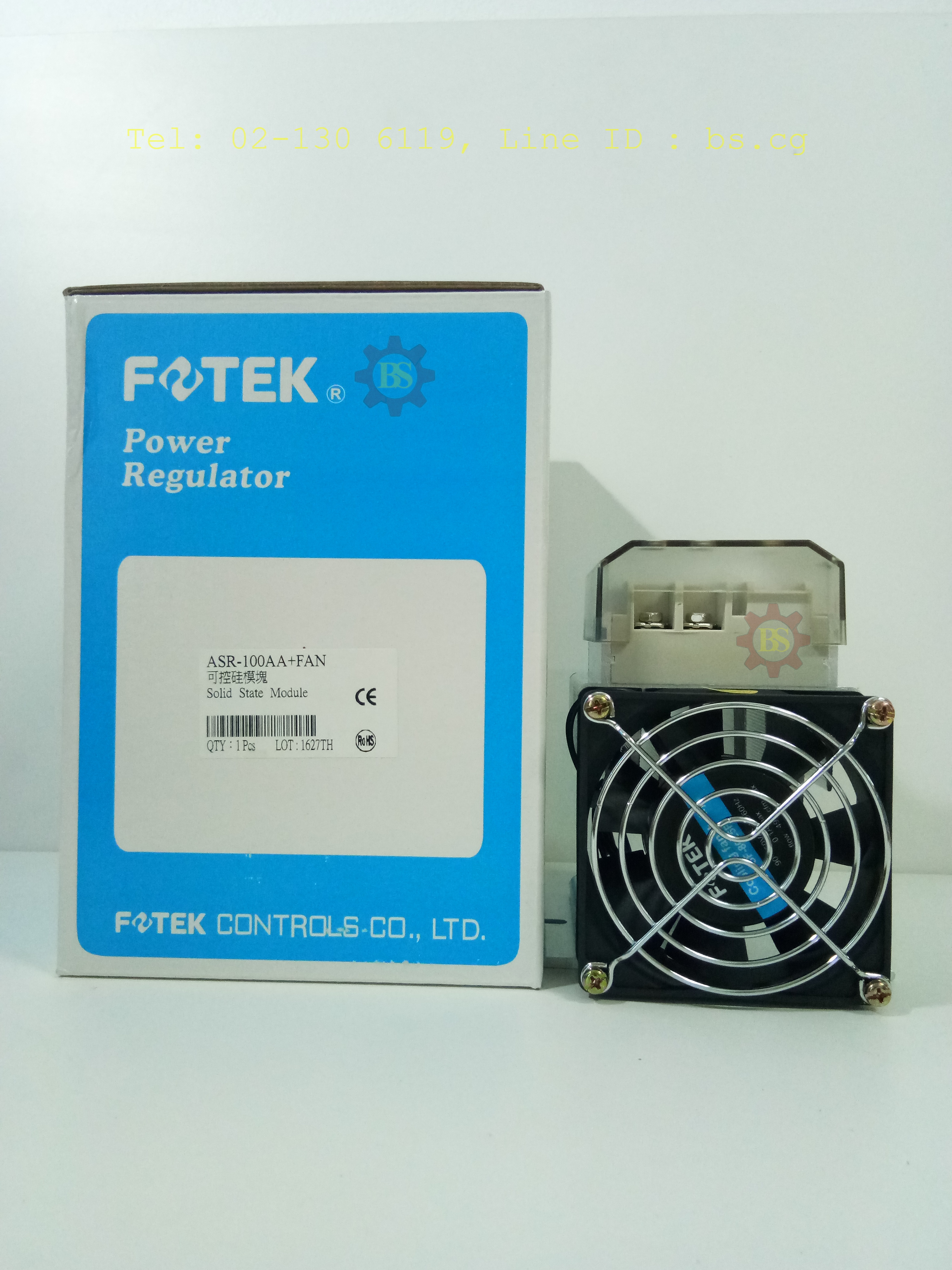 FOTEK : Solid State Module ASR-100AA+FAN