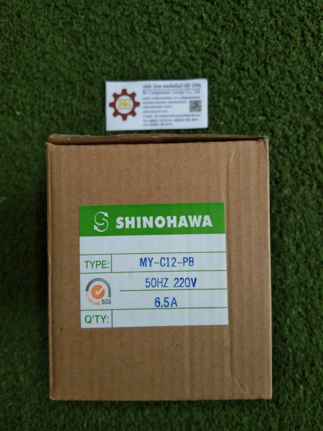 SHINOHAWA : Moter starter MY-C12-PB 5.2-7.8A coil 220Vac (ST106)