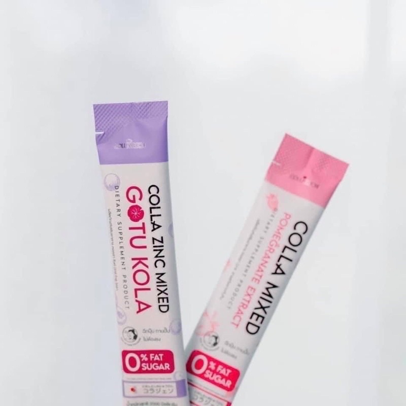 คอลล่าริช คอลลาเจนกรอกปาก Colla Mixed Collarich (1ห่อ มี15ซอง) .