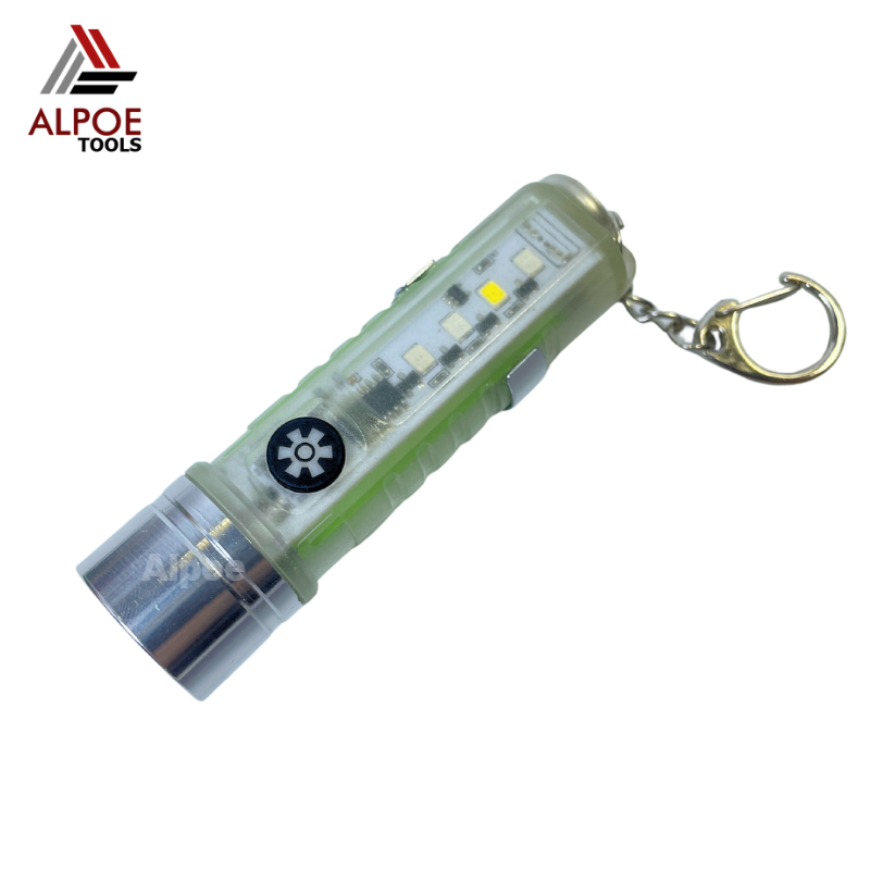 ไฟฉายแบบชาร์จ ไฟ 4 สี มีแม่เหล็ก รุ่น Mini Multi Flashlight