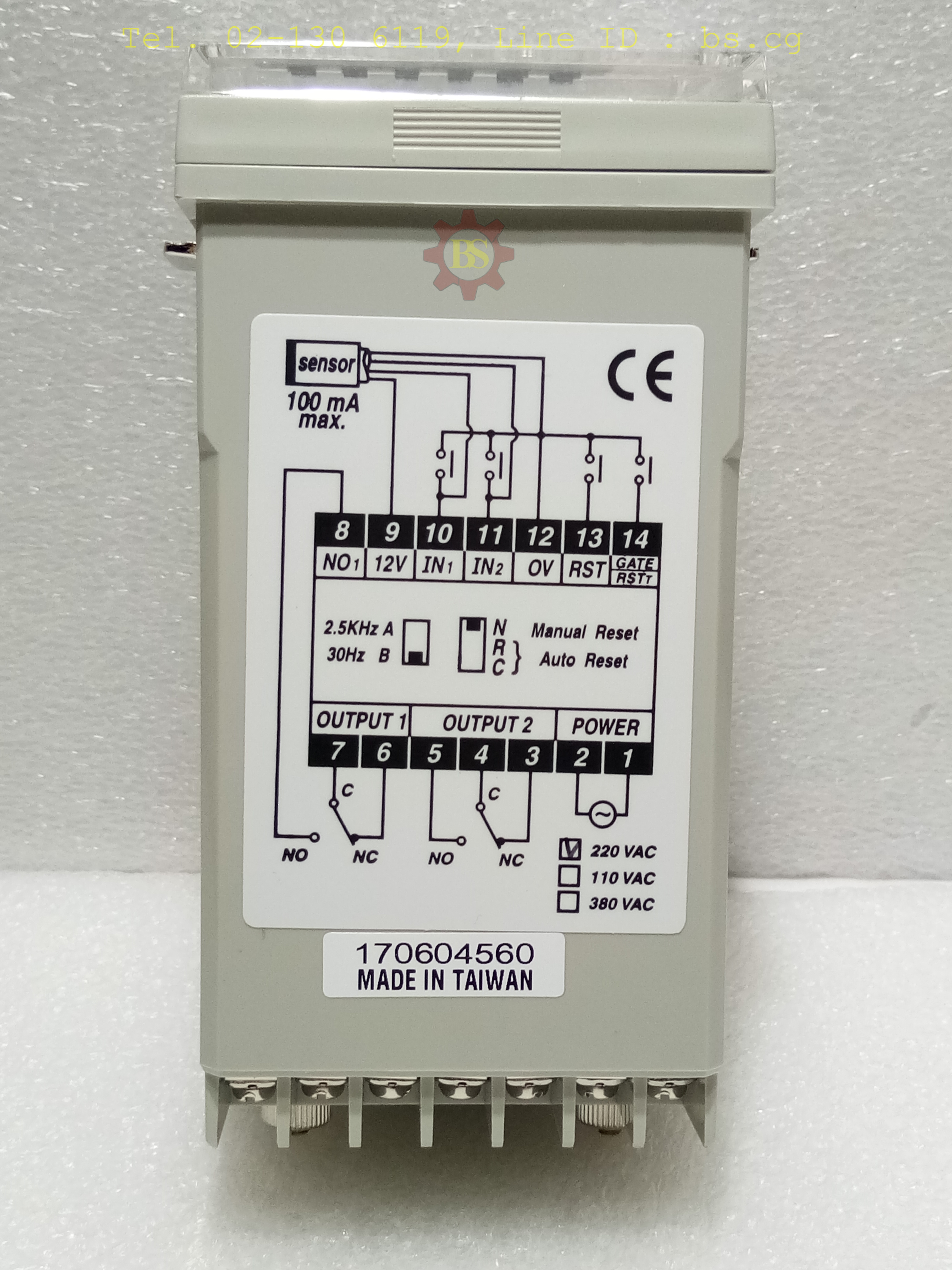 FOTEK: Counter SC-3626