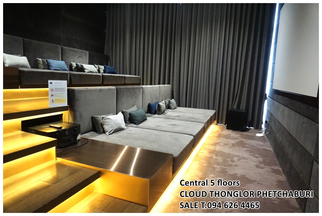SALE CLOUD THONGLOR PHETCHABURI Cloud ทองหล่อ-เพชรบุรี 2 bed 53.68 ตร.ม. Built-in furniture ชั้น 17
