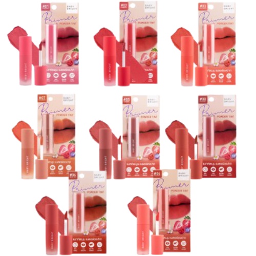 BaBy Bright Primer Powder Tint 2.4กรัม ลิปทินท์ เบบี้ไบร์ท ไพรเมอร์ พาวเดอร์ 2.4กรัม