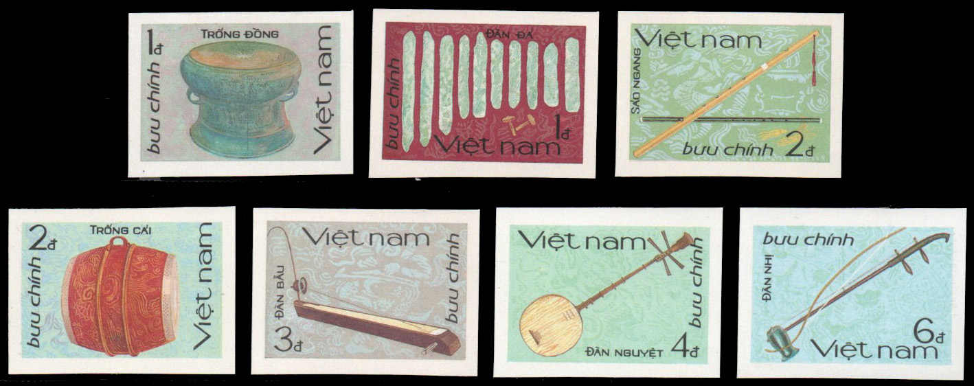 Vietnam Imperf National musical instruments